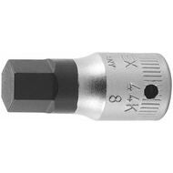 Sexkantskruvdragarhylsa 1/4 tum Kort 8 mm