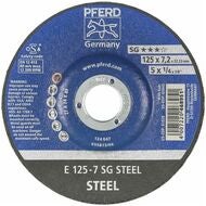 Skrubbslipskiva SG-STEEL 125X7 mm