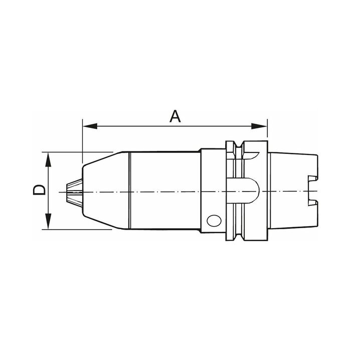 Borrchuckar Form A 0,5-13 mm