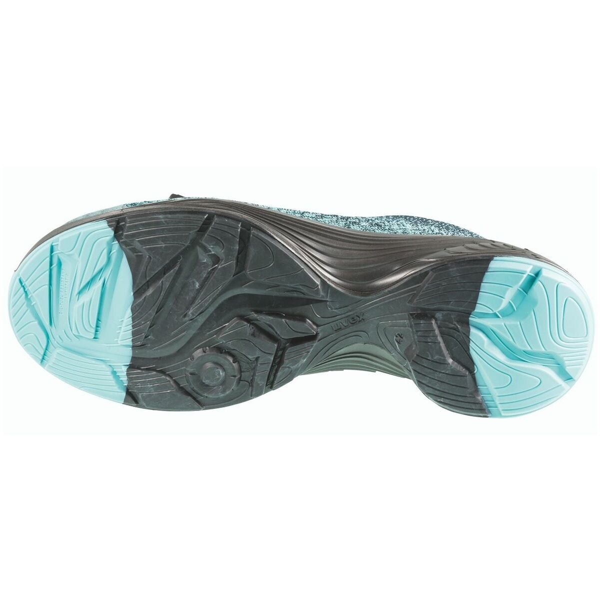 Halvsko grön/svart uvex 1 G2 planet, S1P 35