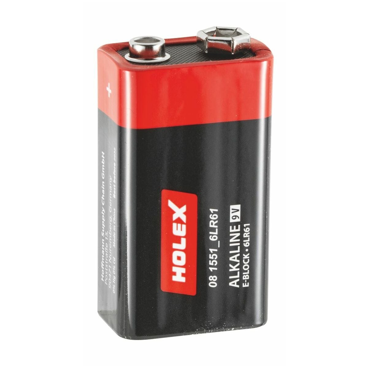 Alkali-manganbatterier 6LR61