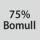 Tygsammansättning: 75% bomull