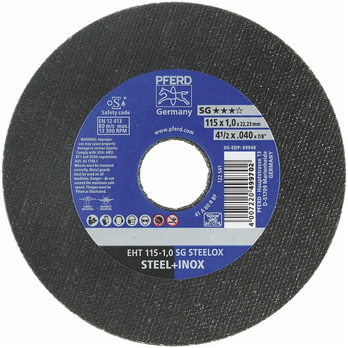 Kapskiva SG STEELOX EXTRA SMAL