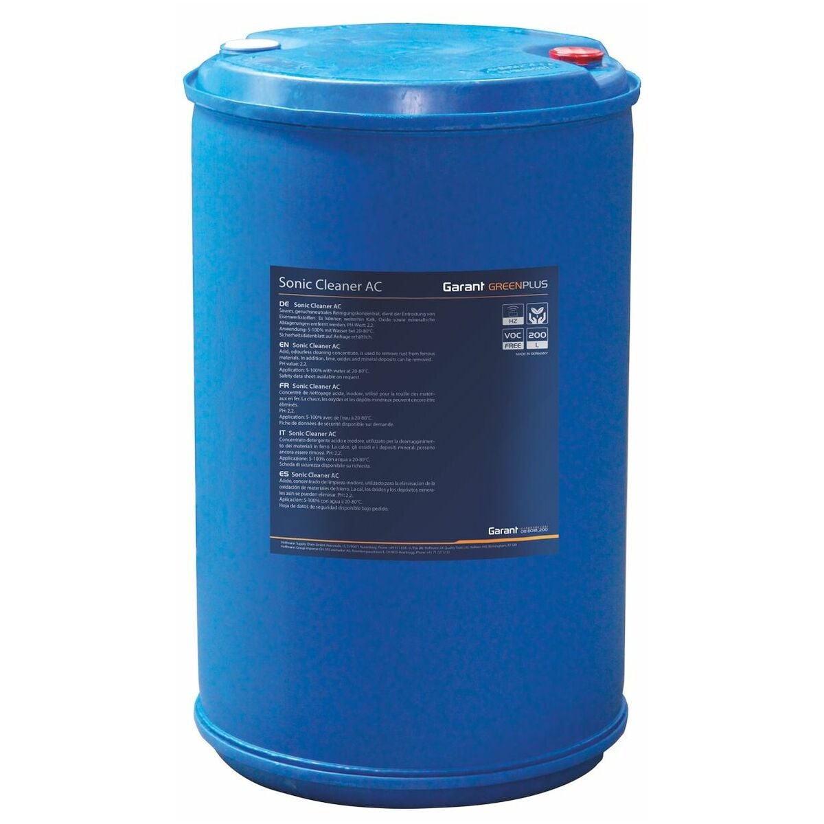 GARANT GreenPlus ultraljudstvättmedel Sonic Cleaner AC sur