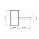 Lamellslipstift Slipnylon (SIC) 60X30 mm