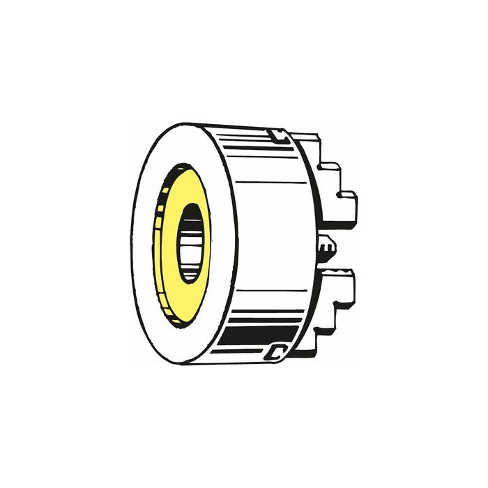 Kombi-fyrbackschuck, cylindriskt fäste Cylindriskt fäste 250 mm