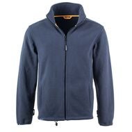 Microfleecejacka marinblå