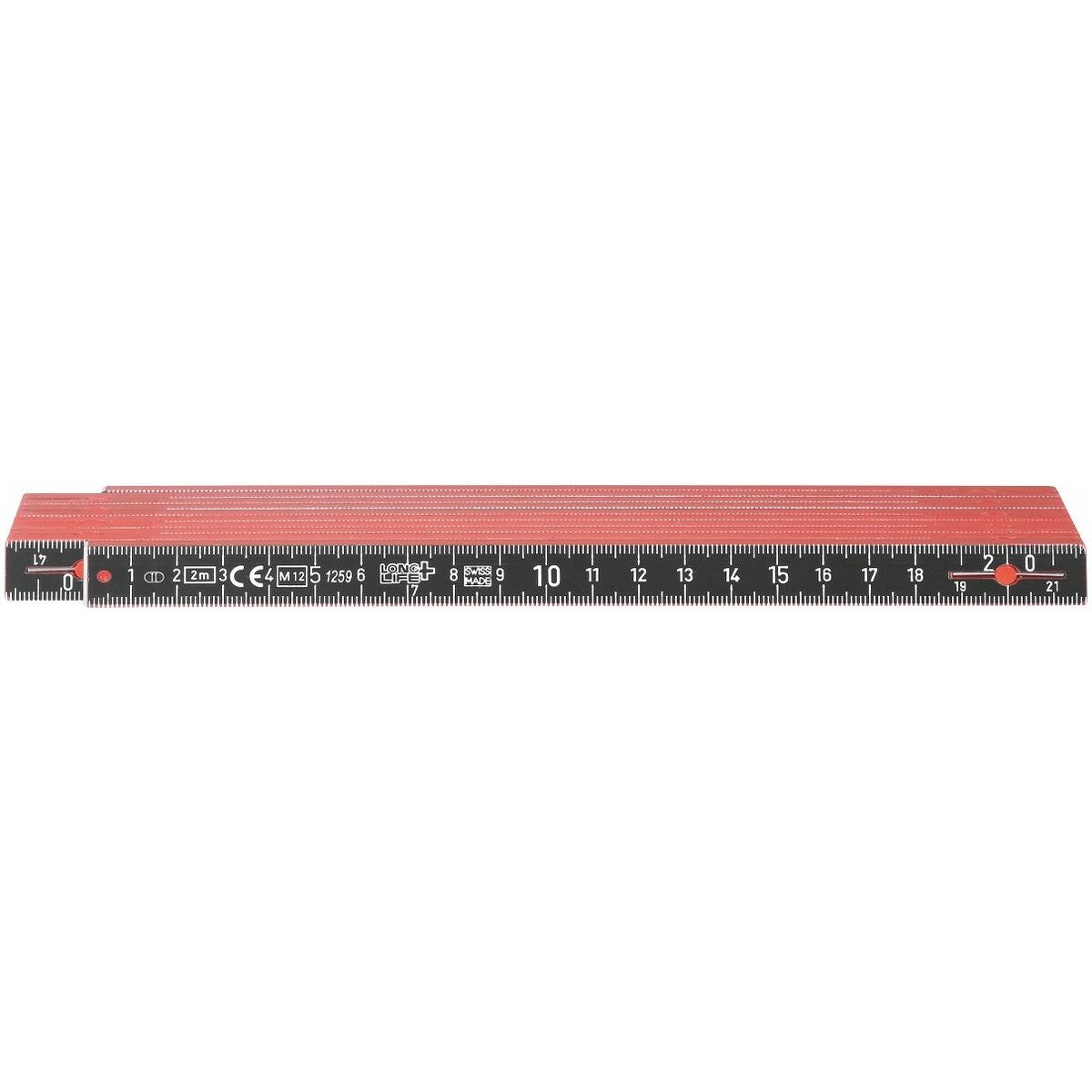 Plastmåttstock kraftig glasfiberförstyvning