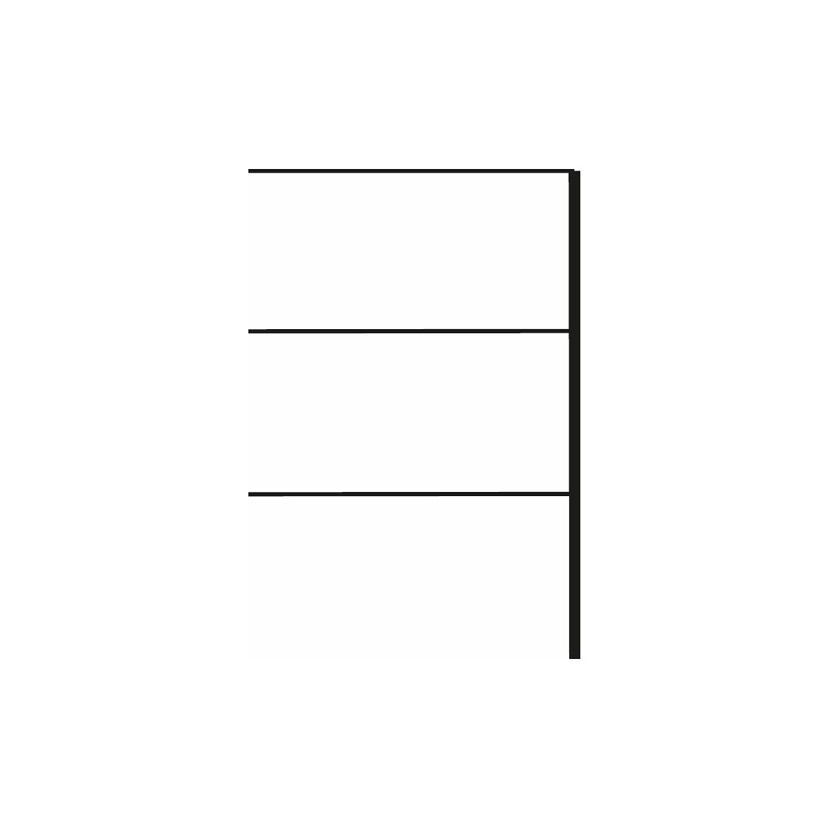 Påbyggnadsställ för hyllplan 1910/1000 mm