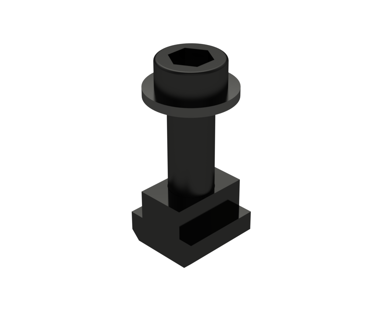 Fastspänningssats NGA med M12 lågskruvar t-spår 14mm/M12