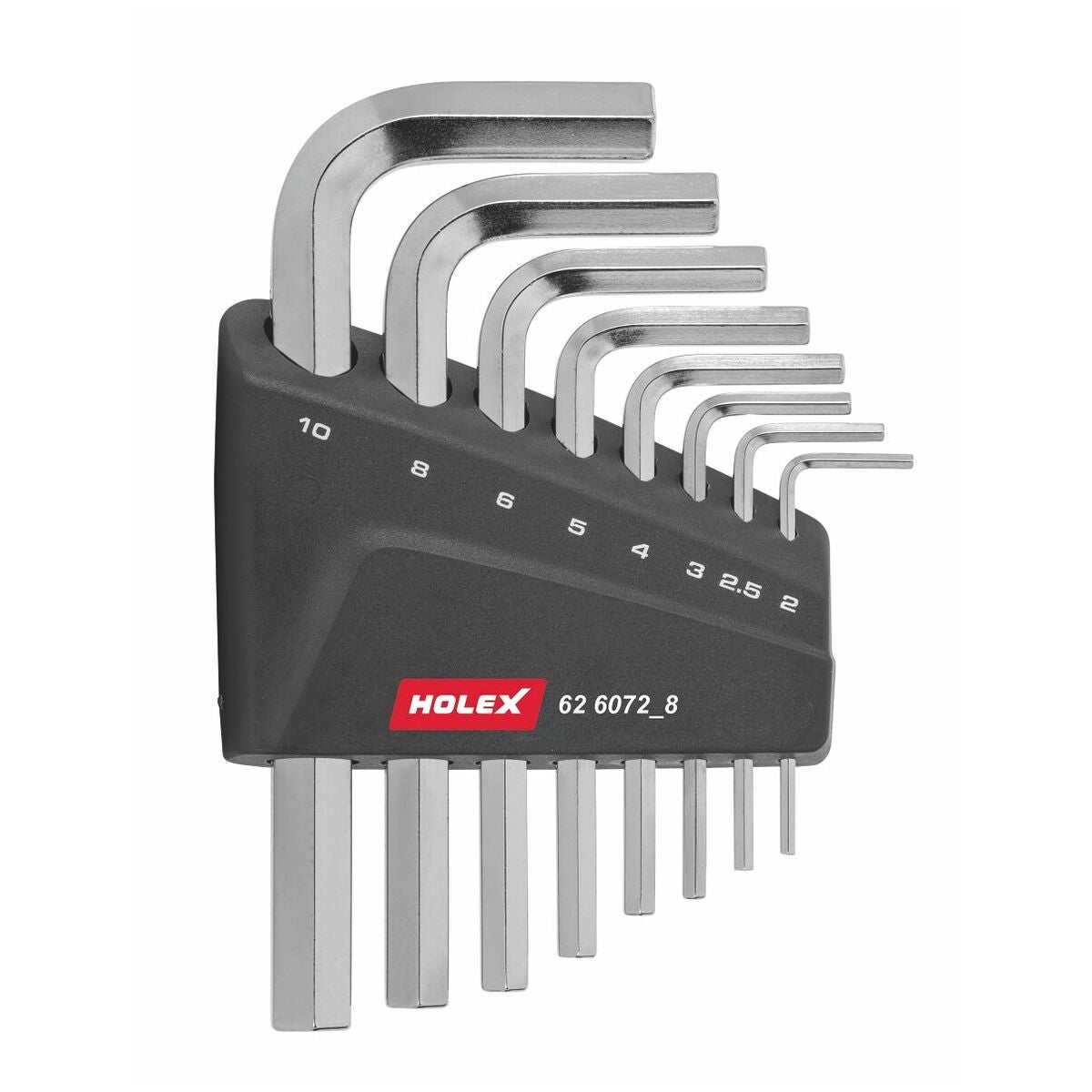 Insexnyckelsats förnicklad 8