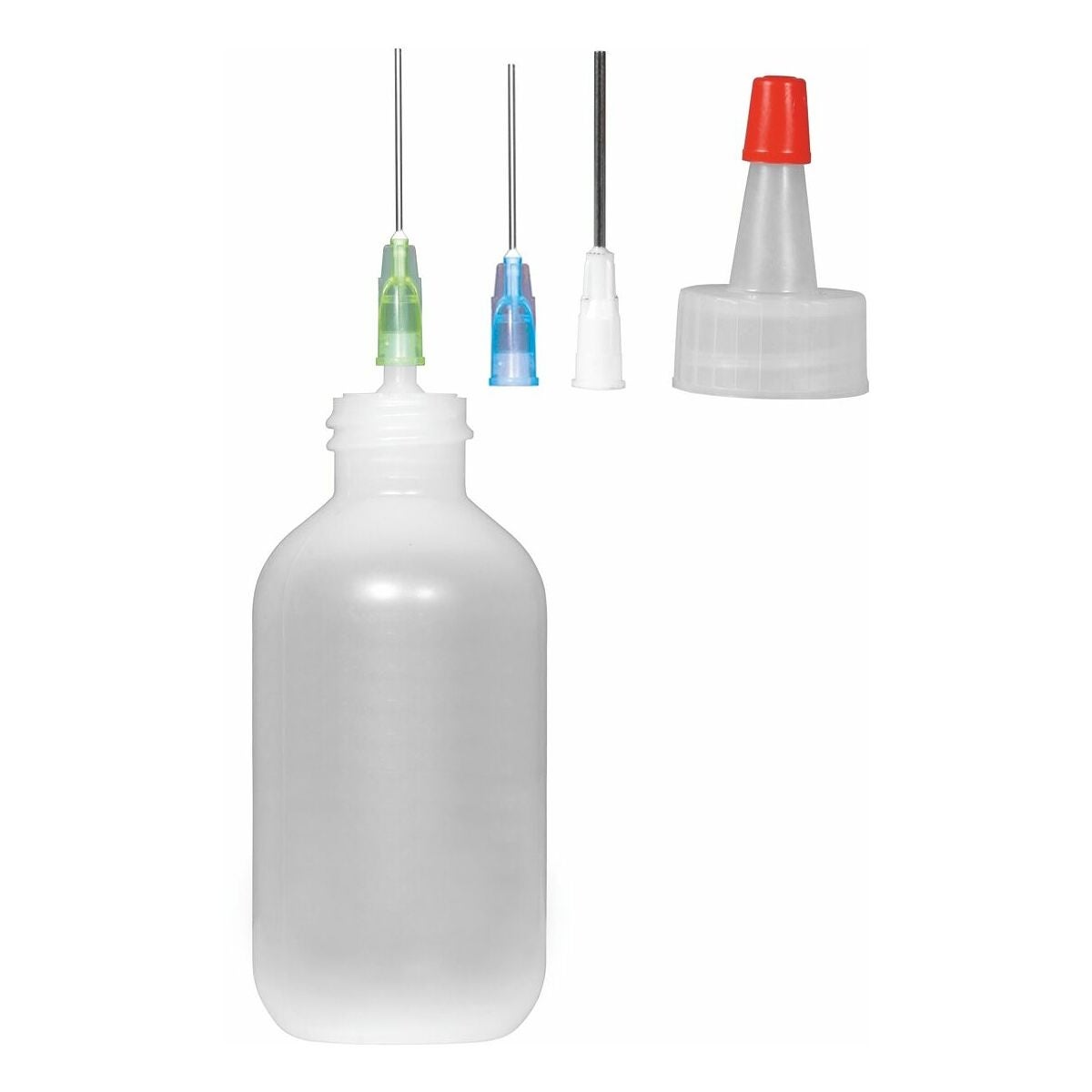 Minimalsmörjkannsats med 3 nåltillsatser