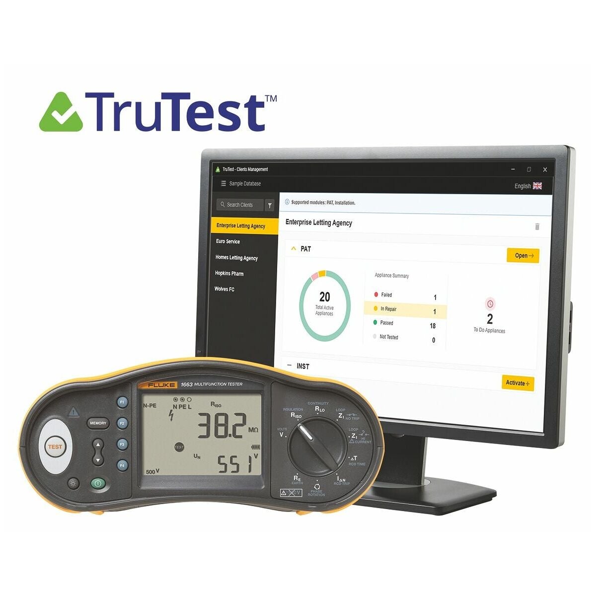 Multifunktionsprovare 1663KIT