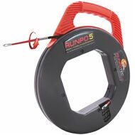 Kabeldragband RUNPO 5, spiral, i plastbox