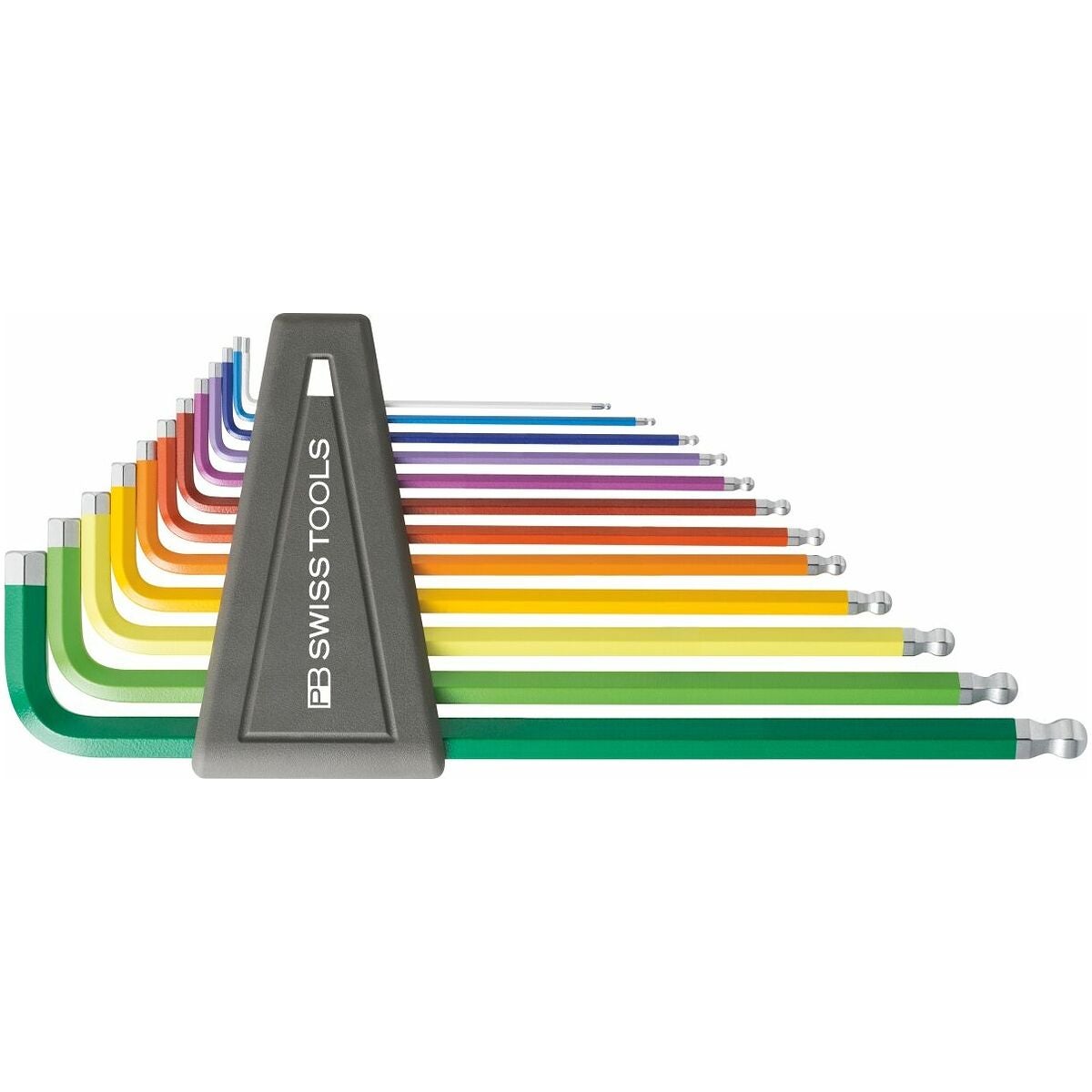 Insexnyckelsats, lång pulverbelagda