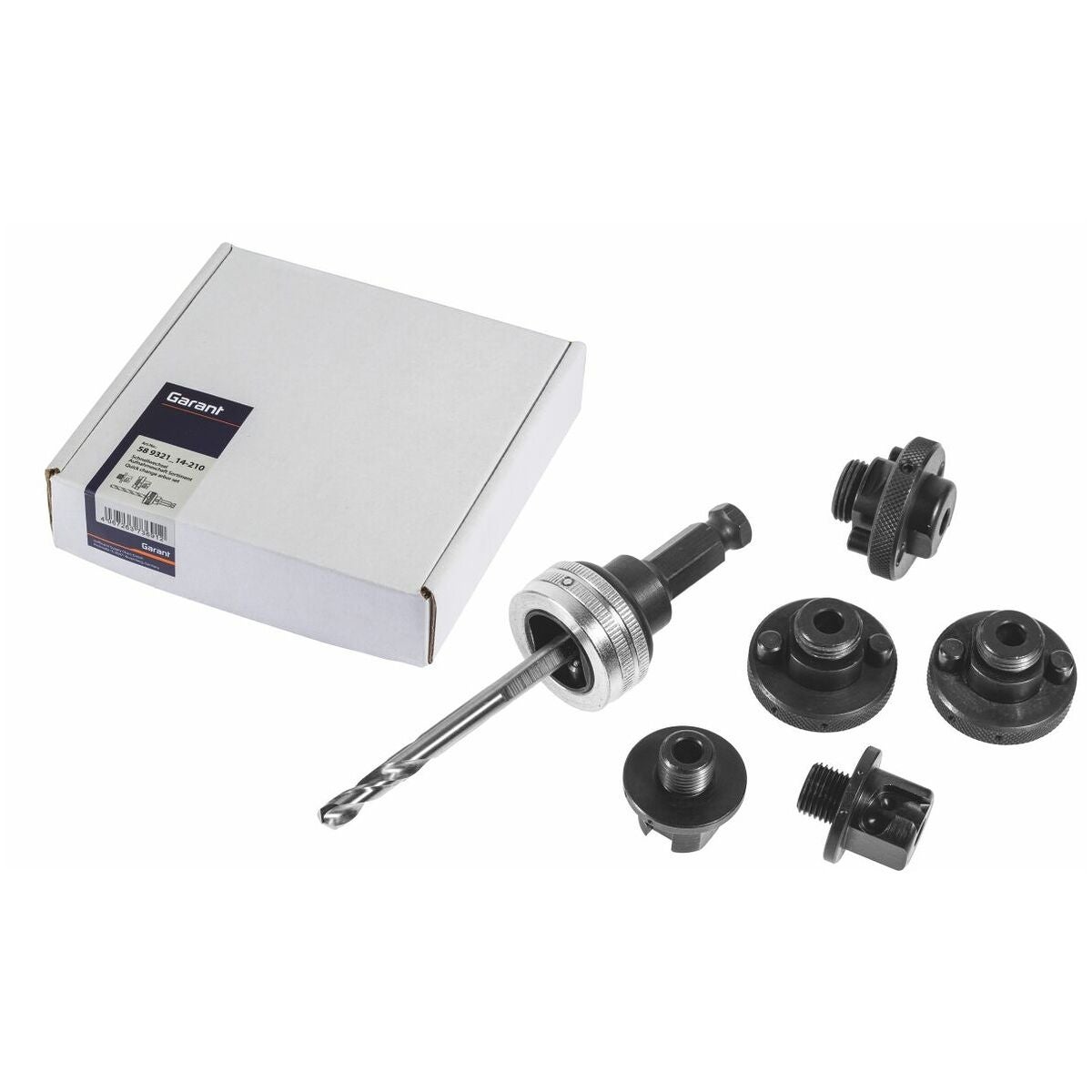 Sortiment på snabbytes-monteringsschakt