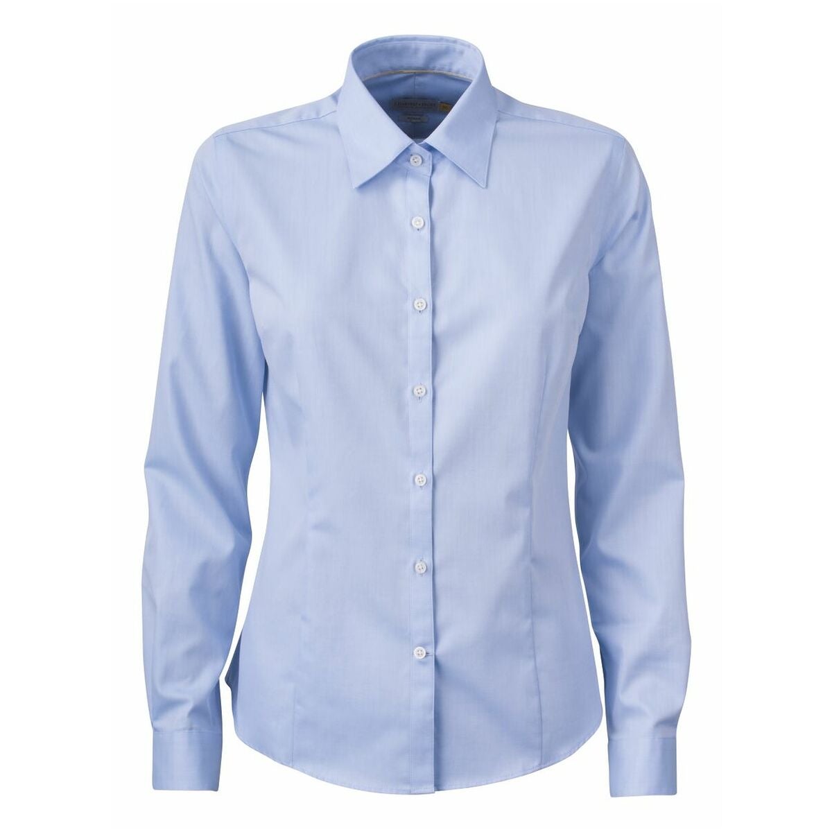 Damskjorta Yellow Bow 50 ljusblå