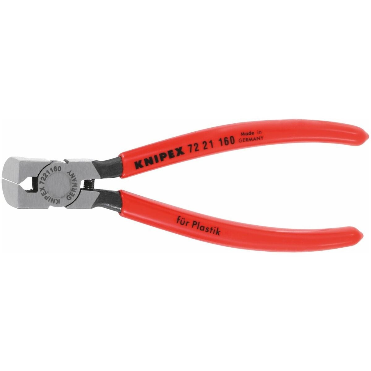 Sidavbitare för plast vinklad 85° KW