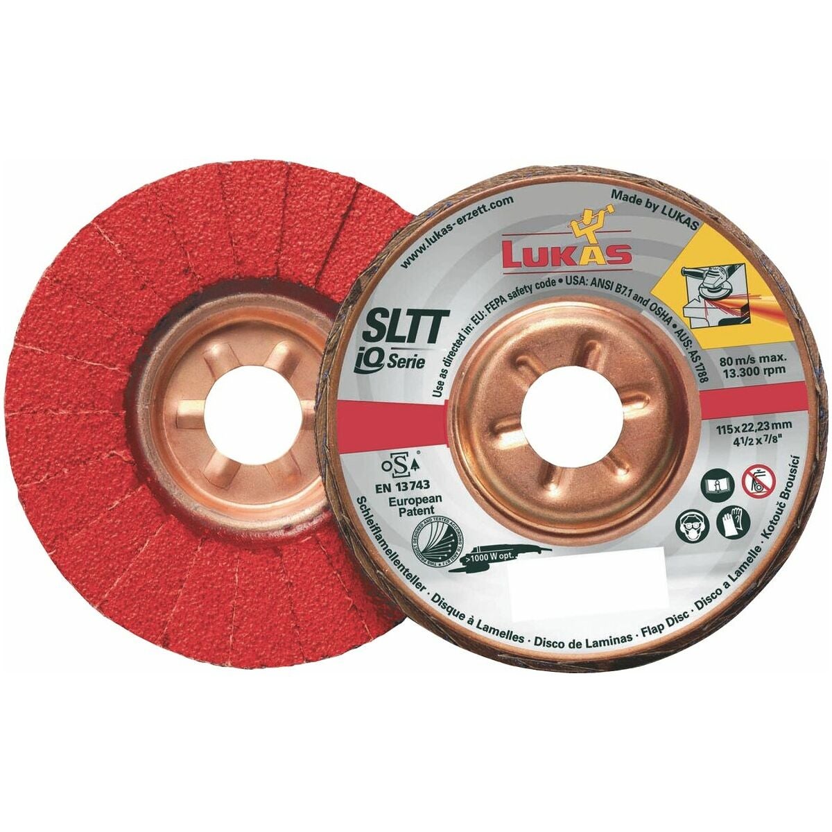 Lamellrondell SLTT (CER), plan-konvex för INOX ⌀ 178 mm