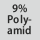 Tygsammansättning: 9% polyamid