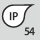IP-skyddsklass: IP 54