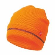 Neonfärgad stickad mössa ORANGE