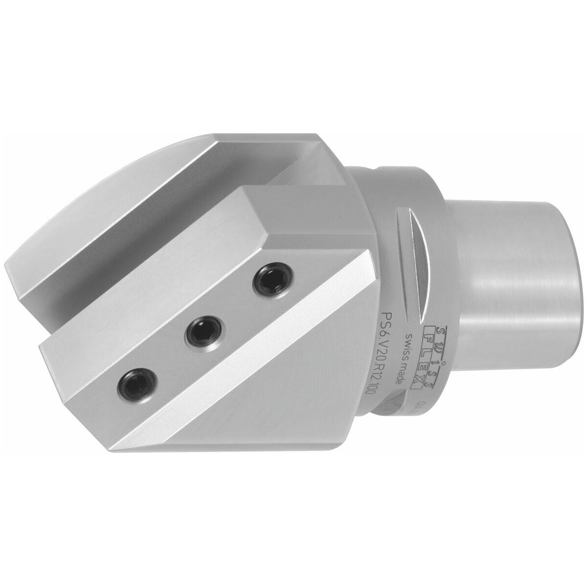 Verktygshållare diagonal 45°, höger 20 mm