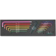 Vinkelskruvmejsel-sortiment 'Rainbow'