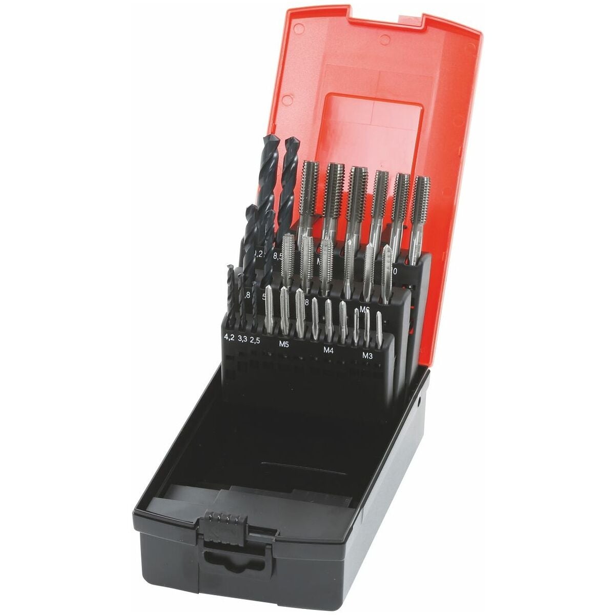 Handgängtapp + kärnhålsspiralborr