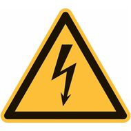 Varningsskyltar Varning för elektrisk spänning