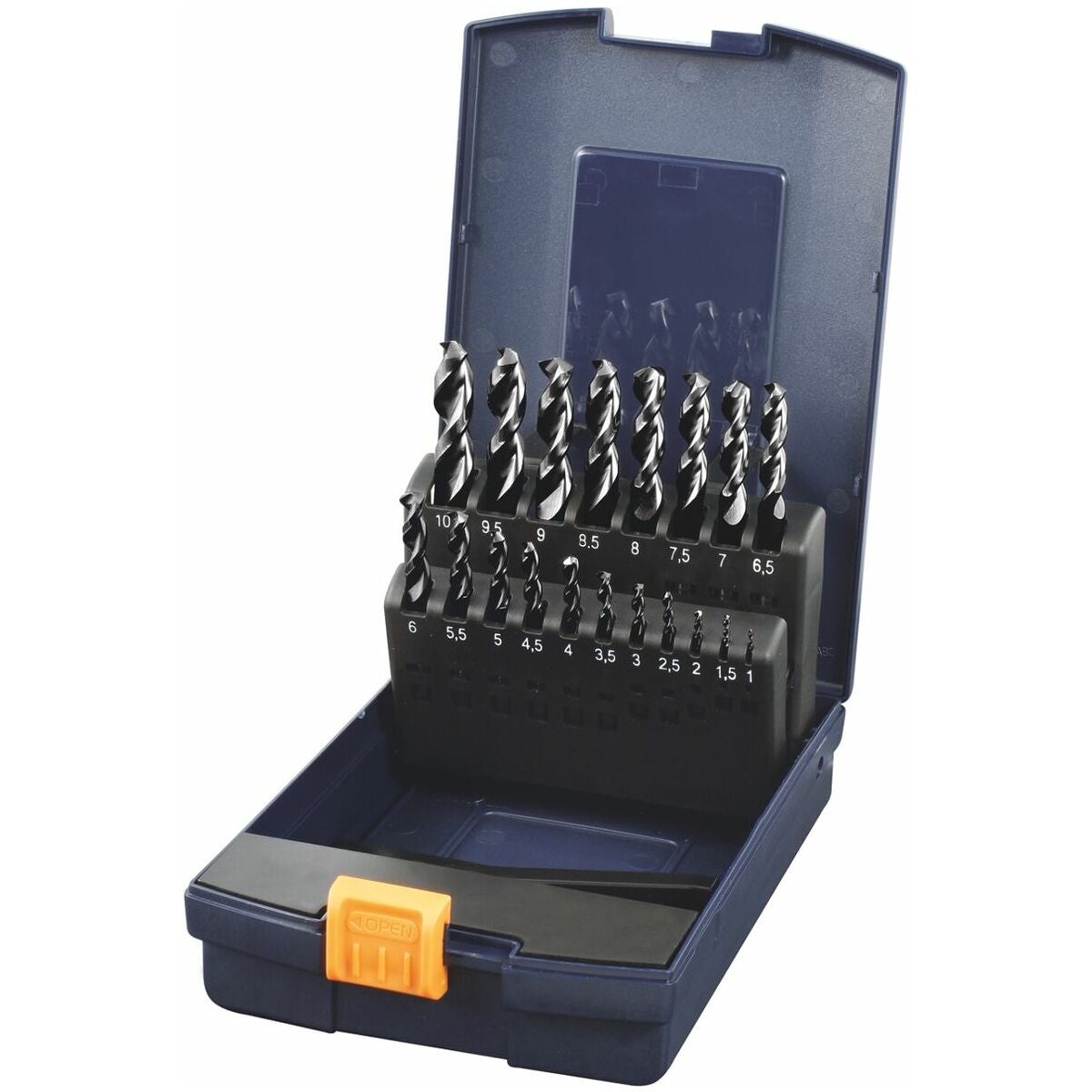 Sats korta borr HSS/Co8 nr 113140, typ FS med kassett TiAlN