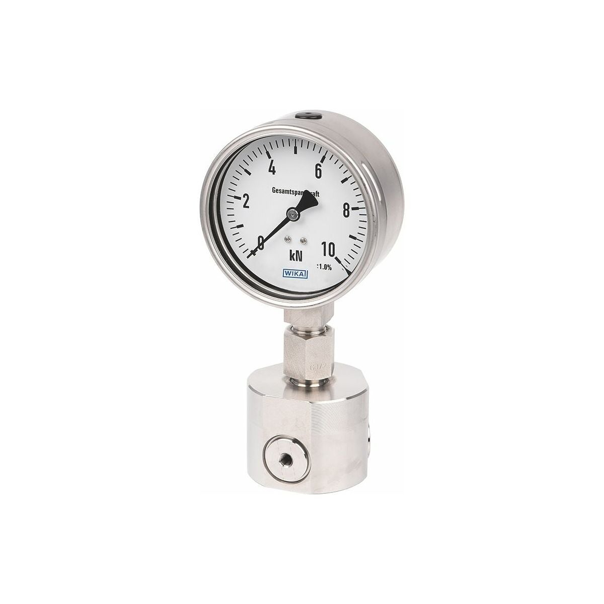 Spännkraftmätdosa för trebacks chuckar