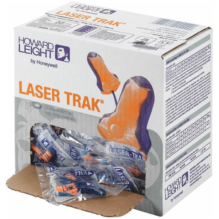 Öronproppsats, 100 par LASER TRAK® 100