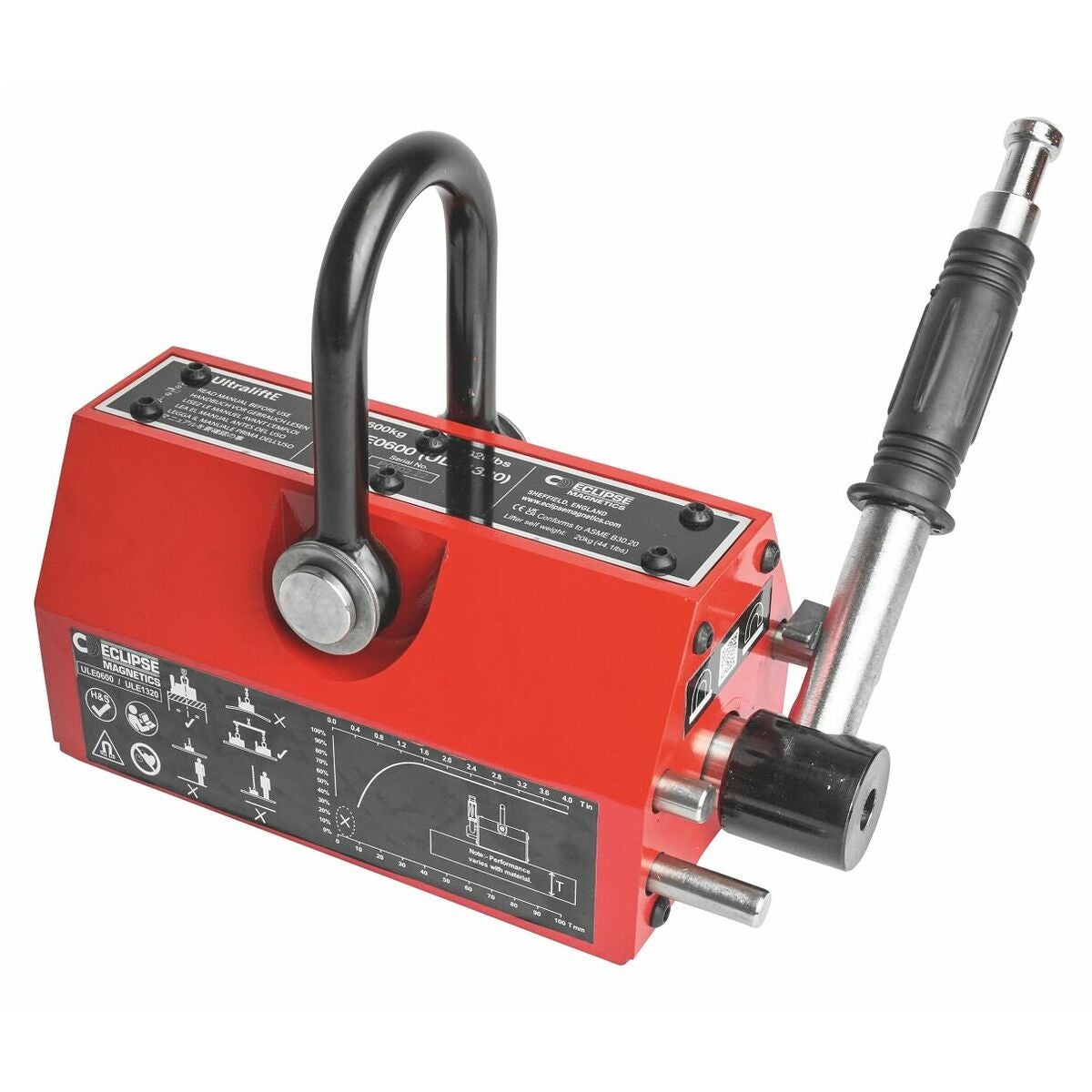 Lastlyftmagnet UL E 600 kg