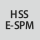 Skärmaterial: HSS E SPM