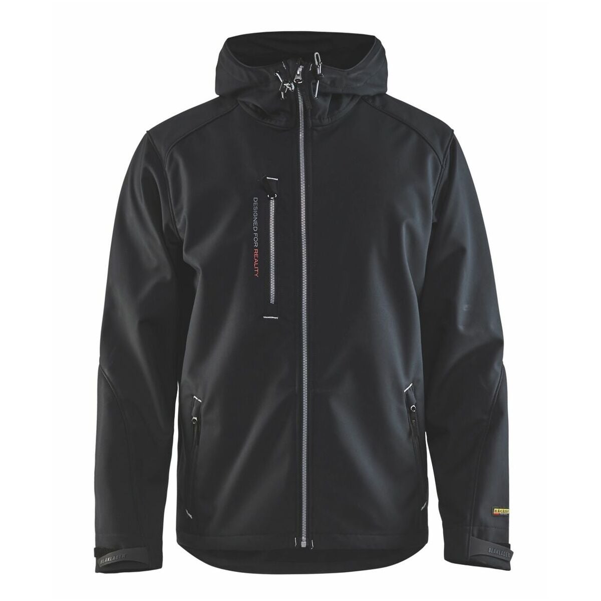 Softshelljacka svart/silver