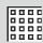 Hoffmann raster för perforerad panel: 9×9