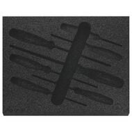 Cellplastinlägg, tomt, för verktygssatser ESD