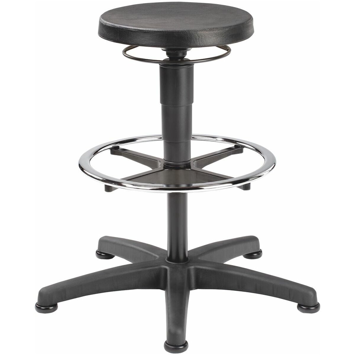 Snurrpall, polyuretanskumplast, med glidknappar och fotring