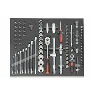 Hylsnyckelsortiment 1/4 och 1/2 tum