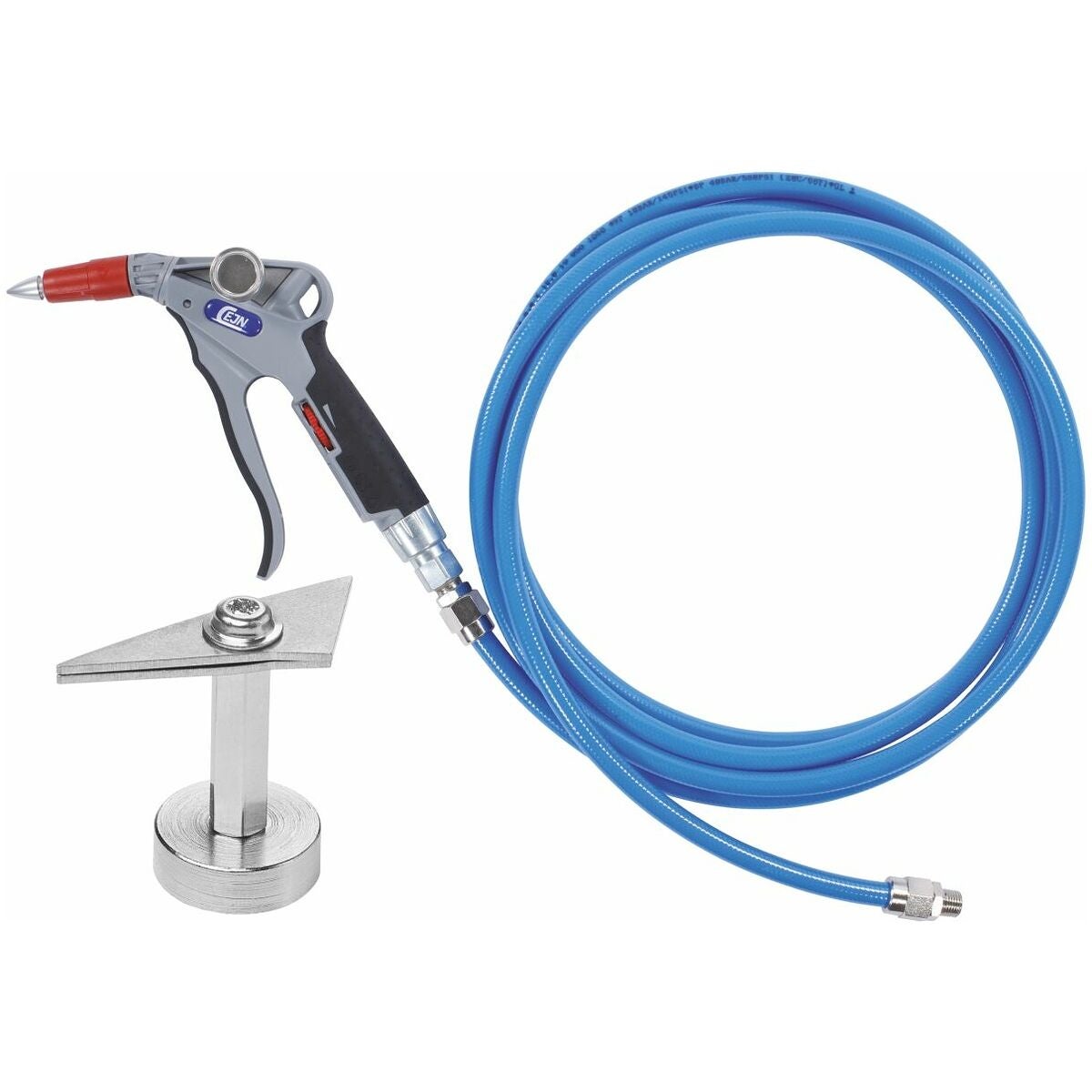 Blås- och vätskepistol, inställbar inklusive magnethållare och vattenslang