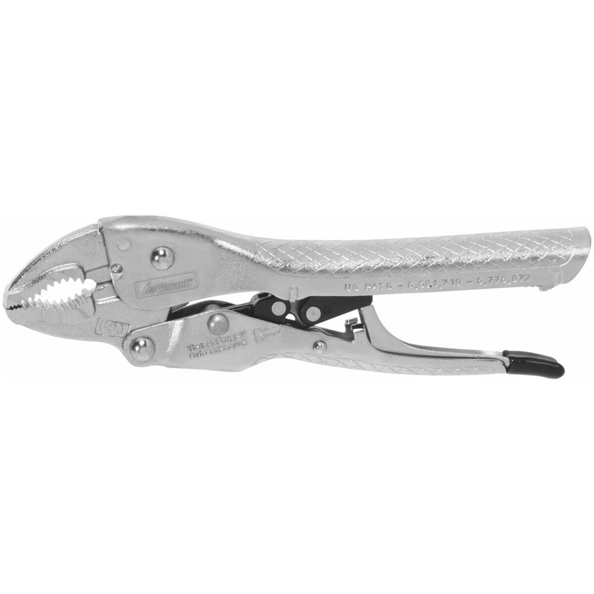 Automatisk universaltång, självlåsande, oval käftform