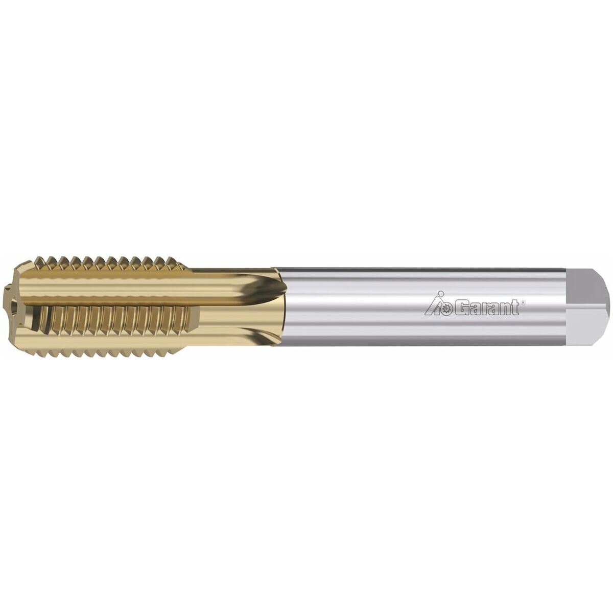 Vänstergänga Maskingängtapp för bottenhål och genomgående hål TiN