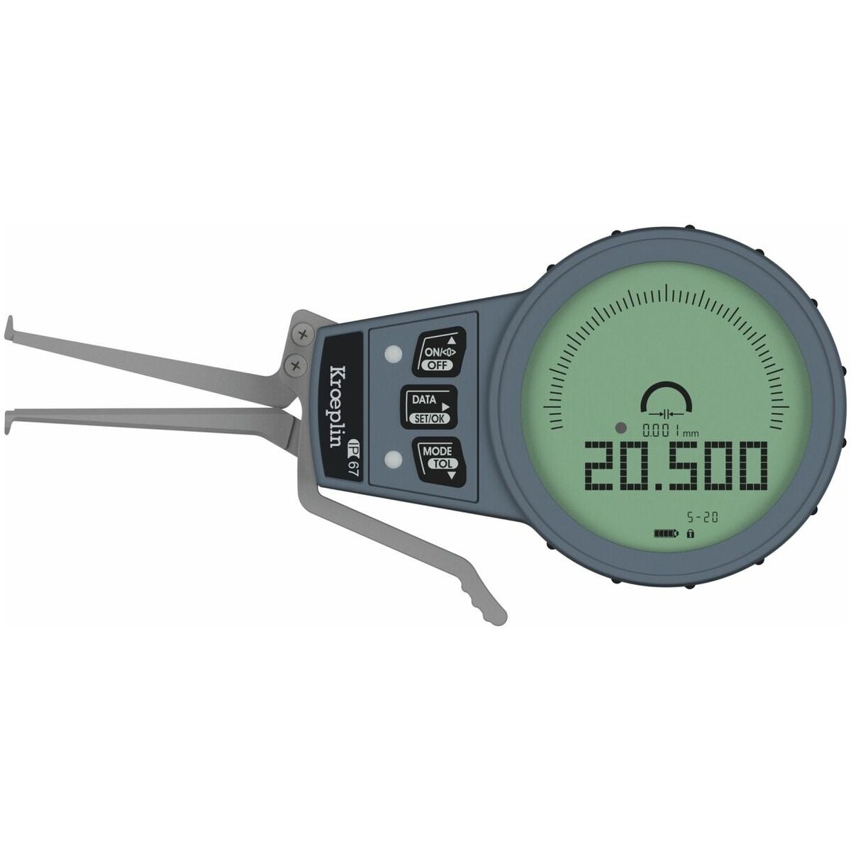 Digital invändig snabbmätare