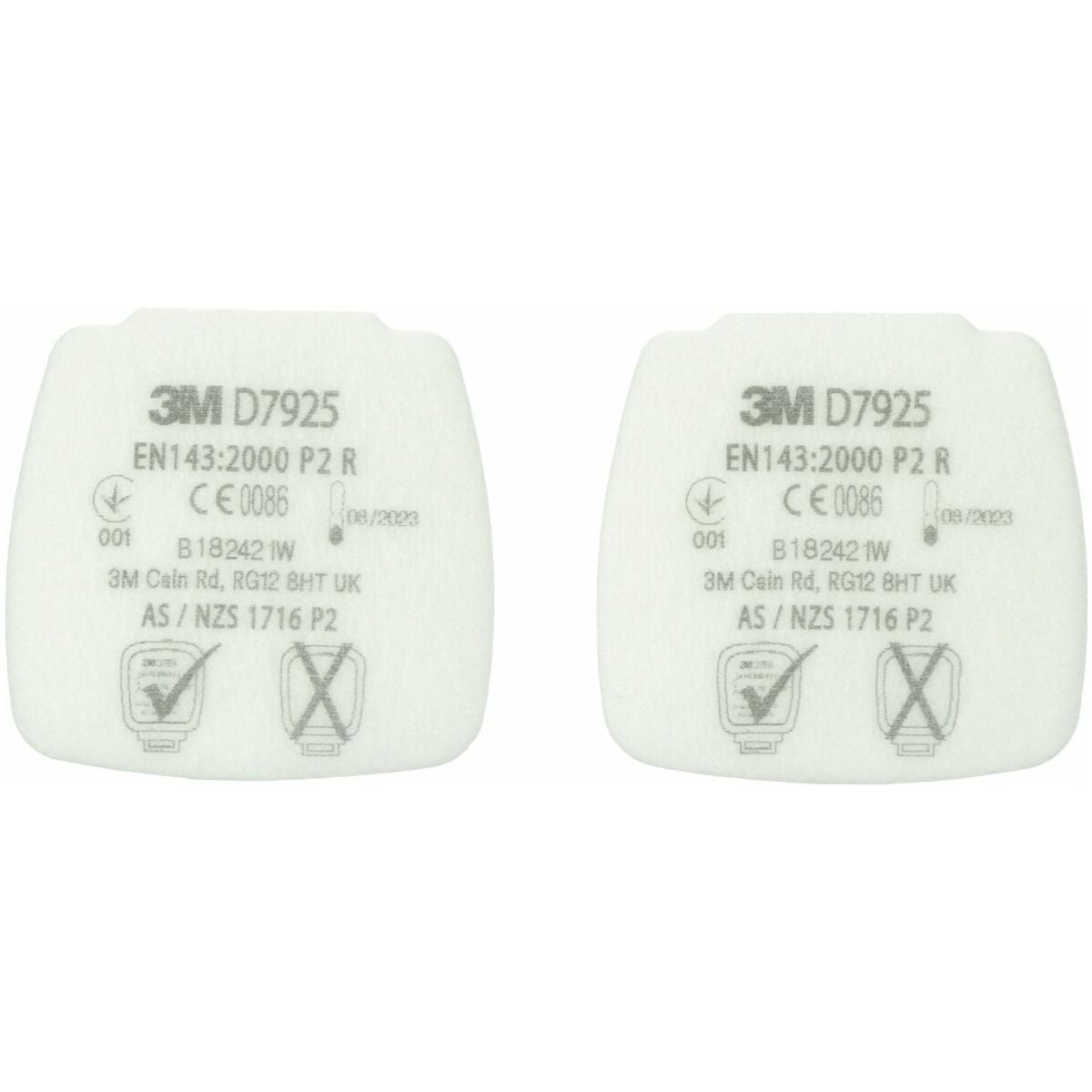 Partikelinläggsfilterset 20 par