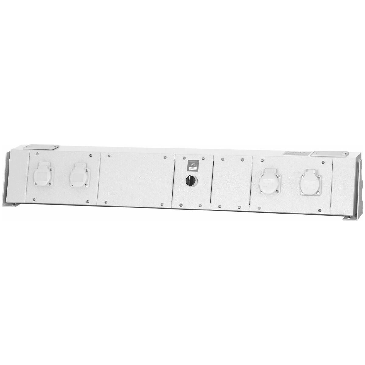 ESD mediaskena med 4 uttag 250 V + strömbrytare
