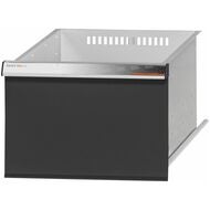 Utdragslåda med enhands-enkelupplåsning 250 mm