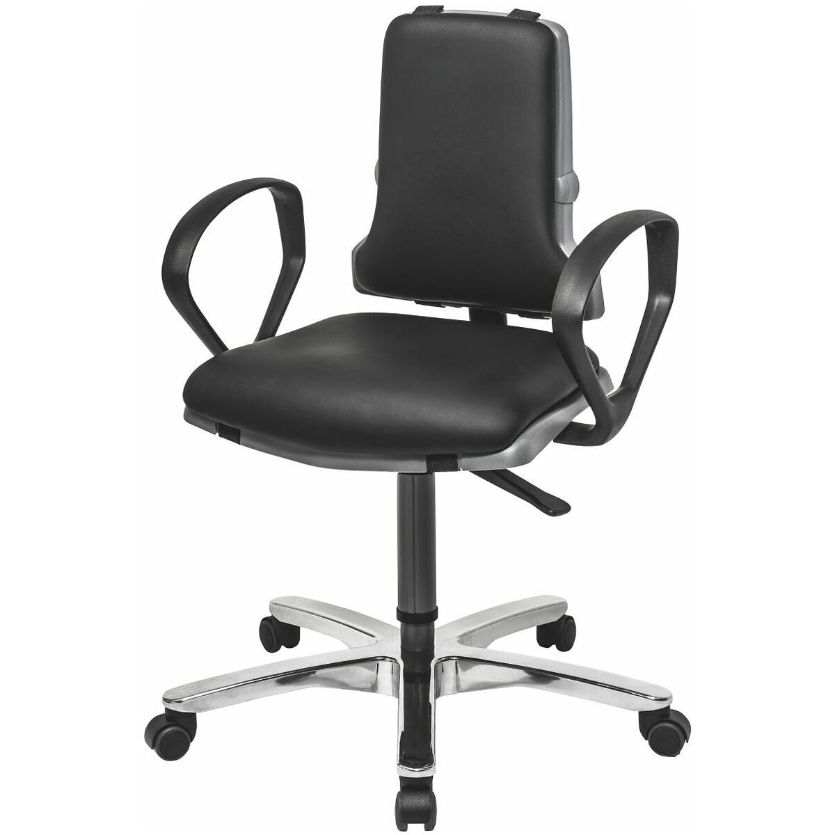 Arbetsstol för tung belastning, konstläder