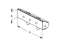 Fast 5-axlig back, bredd 125 SCA 12520301