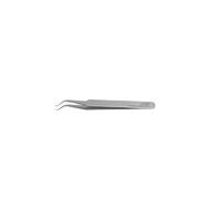 Pincett med förskjutna / bågformiga nålspetsar, vinklade kort bit, 120 mm, form 7b